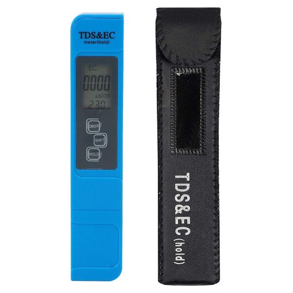 meters tds ec meter temperature tester pen 3 in 1 function conductivity water quality measurement tool 0-9990 ppm 15%
meters tds ec meter temperature tester pen 3 in 1 function conductivity water quality measurement tool 0-9990 ppm 15%