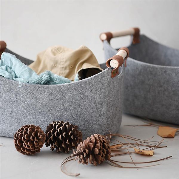 felt storage basket with handle practical bedroom closet clothing toy box sundries laundry fabric home organizer baskets
felt storage basket with handle practical bedroom closet clothing toy box sundries laundry fabric home organizer baskets