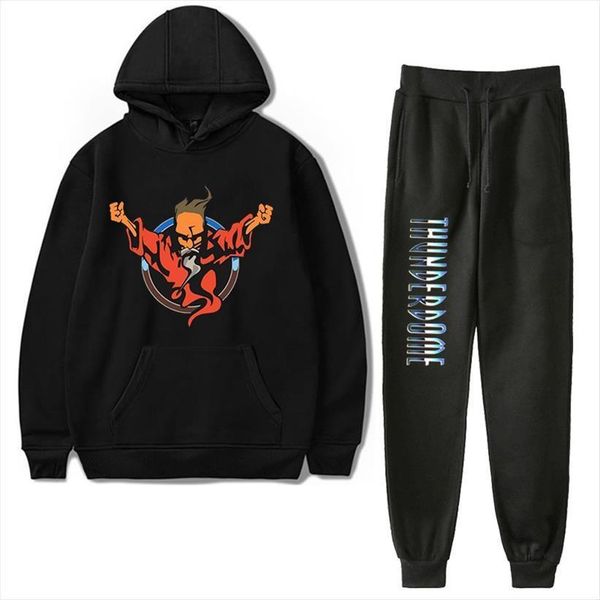 thunderdome hoodie with pants suit mens tracksuit casual clothing harajuku fleece hardcore sweatshirt, Gray
thunderdome hoodie with pants suit mens tracksuit casual clothing harajuku fleece hardcore sweatshirt, Gray