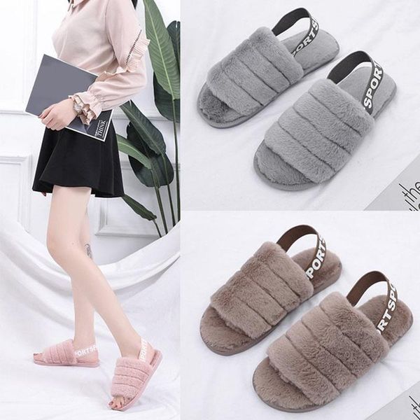 slippers fashion non-slip open toe plush warm breathable for women home autumn winter c55, Black
slippers fashion non-slip open toe plush warm breathable for women home autumn winter c55, Black