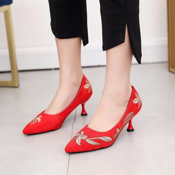 dress shoes women pumps fashion pointed toe elegant woman wedding shallow square heel increase stiletto autumn w32-09, Black
dress shoes women pumps fashion pointed toe elegant woman wedding shallow square heel increase stiletto autumn w32-09, Black