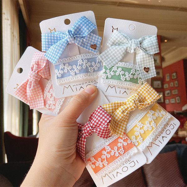 2 pcs new simple beautiful embroidery flower bb clip fashion cute children girl plaid fabric bow duckbill clip hair accessories, Slivery;white
2 pcs new simple beautiful embroidery flower bb clip fashion cute children girl plaid fabric bow duckbill clip hair accessories, Slivery;white
