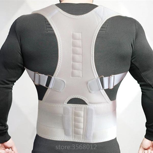 magnetic belt for back pain shoulder band support brace scoliosis posture corrector corset plus size relief men, Black;blue
magnetic belt for back pain shoulder band support brace scoliosis posture corrector corset plus size relief men, Black;blue