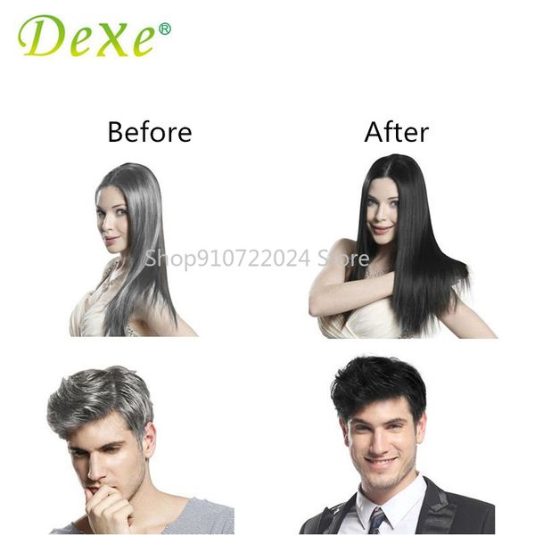 25ml*10 dexe black hair shampoo 5 mins dye hair into black herb natural faster black hair restore colorant shampoo and treatment
25ml*10 dexe black hair shampoo 5 mins dye hair into black herb natural faster black hair restore colorant shampoo and treatment