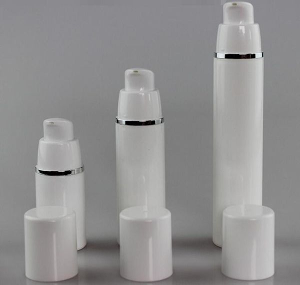 storage bottles & jars 100pcs 15ml 30ml 50ml pp plastic airless white vacuum pump lotion bottle with silver line
storage bottles & jars 100pcs 15ml 30ml 50ml pp plastic airless white vacuum pump lotion bottle with silver line