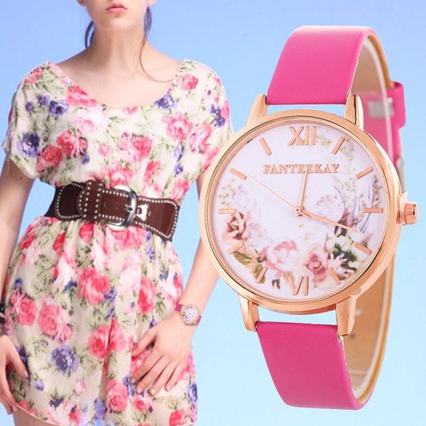 wristwatches wj-7141 fashion watch women watches quartz printed flower clock leather strap for gift relogio feminino, Slivery;brown
wristwatches wj-7141 fashion watch women watches quartz printed flower clock leather strap for gift relogio feminino, Slivery;brown