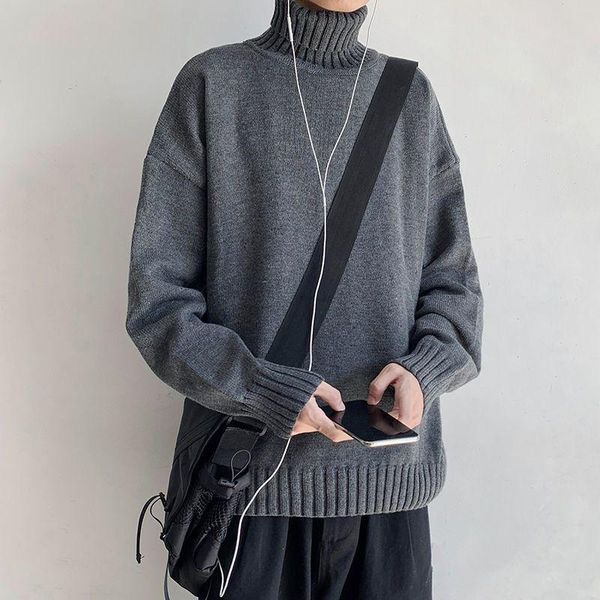 men's sweaters hong kong style turtleneck sweater men korean trend casual bottoming pullover 2021 autumn winter loose wild student, White;black
men's sweaters hong kong style turtleneck sweater men korean trend casual bottoming pullover 2021 autumn winter loose wild student, White;black