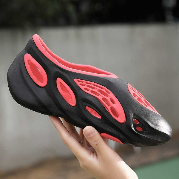 2021 new sandals coconut hole shoes men's summer men's baotou soft soled sports beach shoes roman sandals ysj, Black
2021 new sandals coconut hole shoes men's summer men's baotou soft soled sports beach shoes roman sandals ysj, Black