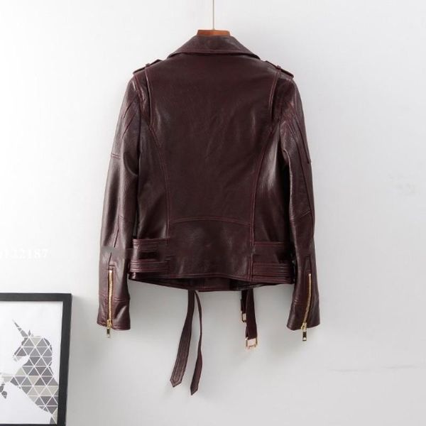leather women genuine sheepskin biker jacket fashion slim zipper short coat street black lapel office lady outerwear s-2xl women's & fa
leather women genuine sheepskin biker jacket fashion slim zipper short coat street black lapel office lady outerwear s-2xl women's & fa