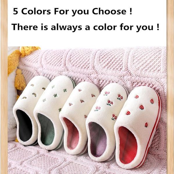 fashion fruit indoor slippers women warm plush home slipper anti-slip soft lovers winter shoes banana cherry ladies slides, Black
fashion fruit indoor slippers women warm plush home slipper anti-slip soft lovers winter shoes banana cherry ladies slides, Black