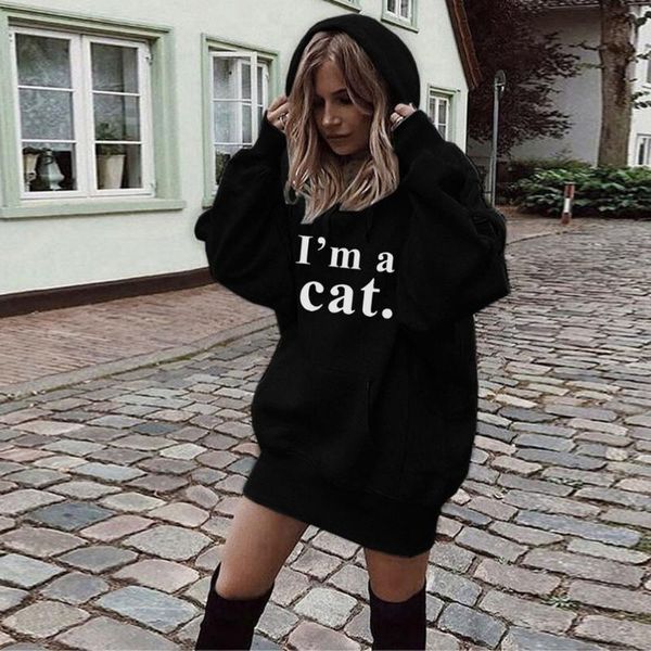 women's hoodies & sweatshirts women sweatshirt dress long hoodie female autumn winter clothes loose outwear  oversized hoodie sudadera, Black
women's hoodies & sweatshirts women sweatshirt dress long hoodie female autumn winter clothes loose outwear  oversized hoodie sudadera, Black