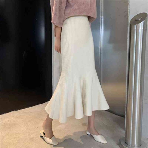 pleated mermaid skirts autumn high elastic waist long skirt korean warp skirts vintage slim knitted midi v813, Black
pleated mermaid skirts autumn high elastic waist long skirt korean warp skirts vintage slim knitted midi v813, Black
