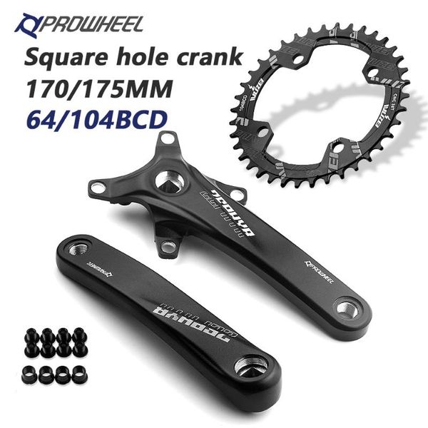 bike heels & chainwheels prowheel square hole sprocket 104bcd 175/170mm crank 30/32/34/36/38/40/42/44/46/48/50/52t narrow chainrings mt
bike heels & chainwheels prowheel square hole sprocket 104bcd 175/170mm crank 30/32/34/36/38/40/42/44/46/48/50/52t narrow chainrings mt