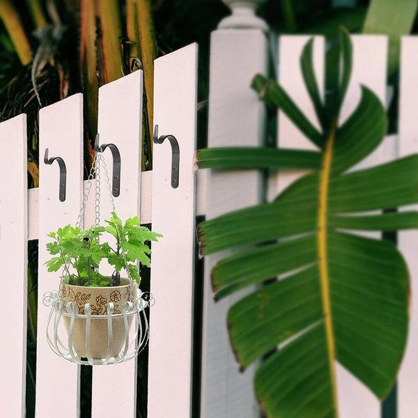 hooks & rails 1/4/10 pcs hanging basket brackets metal strong outdoor wall garden hook decoration re
hooks & rails 1/4/10 pcs hanging basket brackets metal strong outdoor wall garden hook decoration re