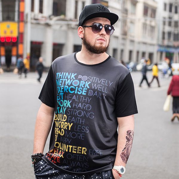 women's t-shirt tide large size t-shirt men's clothing wholesale increase fat letters short sleeve fashion casual shirt pullover r, White
women's t-shirt tide large size t-shirt men's clothing wholesale increase fat letters short sleeve fashion casual shirt pullover r, White