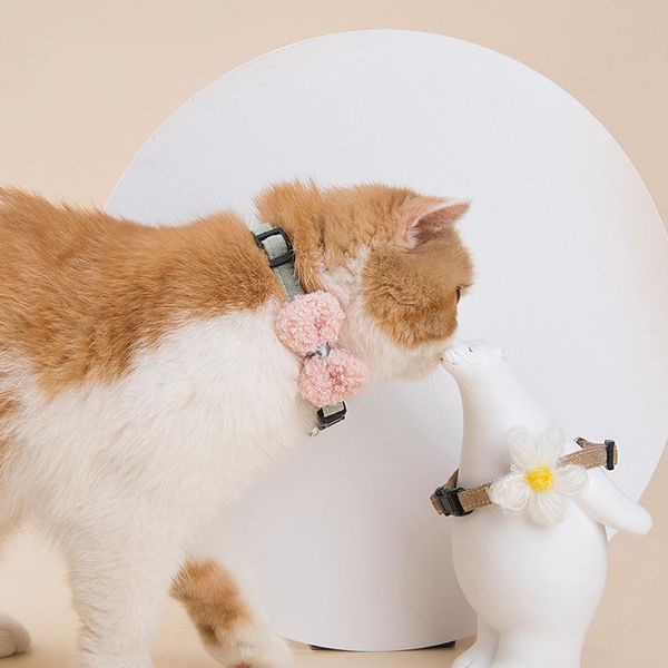 cat floral accessories fashion pet supplies kitten flower necklace janpan korean style wollen bowtie dog adjustable collars costumes
cat floral accessories fashion pet supplies kitten flower necklace janpan korean style wollen bowtie dog adjustable collars costumes