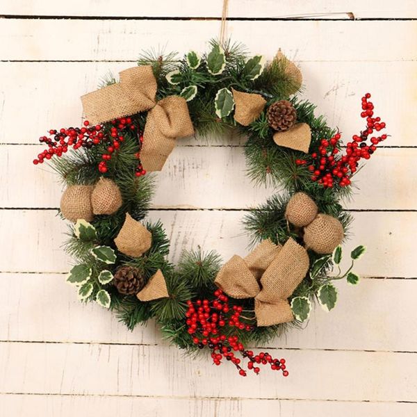 decorative flowers & wreaths 40cm christmas wreath decoration wall hanging pinecone red berries garland =xmas party ornament home decor
decorative flowers & wreaths 40cm christmas wreath decoration wall hanging pinecone red berries garland =xmas party ornament home decor