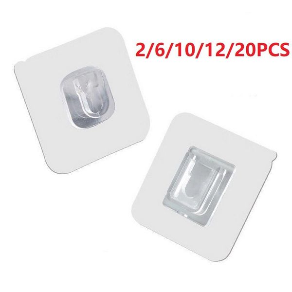 hooks & rails double-sided adhesive kitchen wall hook hanger strong transparent storage sucker for bathroom
hooks & rails double-sided adhesive kitchen wall hook hanger strong transparent storage sucker for bathroom