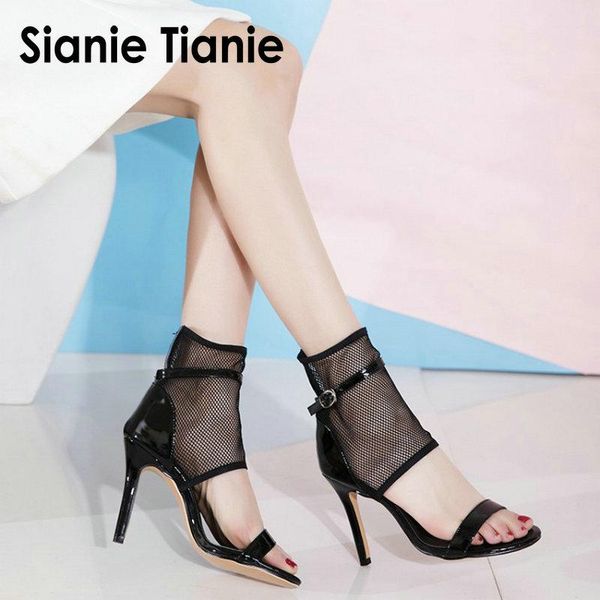 sianie tianie 2021 summer open toe mesh net woman 10cm high heels black women gladiator sandals plus size 45 46 female shoe
sianie tianie 2021 summer open toe mesh net woman 10cm high heels black women gladiator sandals plus size 45 46 female shoe