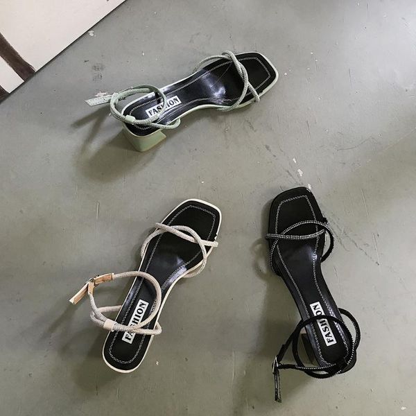 high heels beige sandals women 2021 summer lady ankle strap shoes sqaure toe black for 6.5cm
high heels beige sandals women 2021 summer lady ankle strap shoes sqaure toe black for 6.5cm