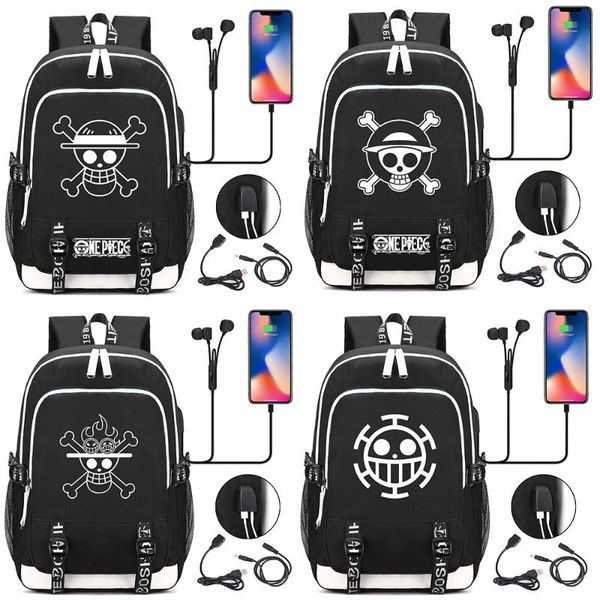 backpack one piece usopp printed usb headphone jack boy girl kids school bag women bagpack teenagers canvas men packsack bookbag
backpack one piece usopp printed usb headphone jack boy girl kids school bag women bagpack teenagers canvas men packsack bookbag
