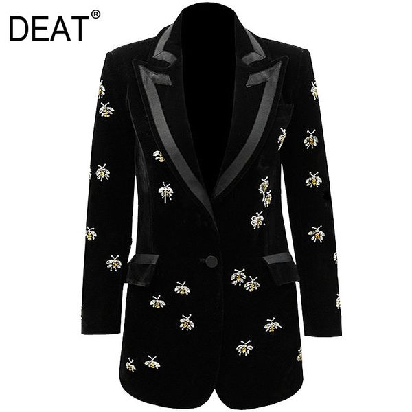 deat fashion women clothes turn-down collar full sleeves embroidery high waist pocket jacket mid length wo51101l 210428, White;black
deat fashion women clothes turn-down collar full sleeves embroidery high waist pocket jacket mid length wo51101l 210428, White;black