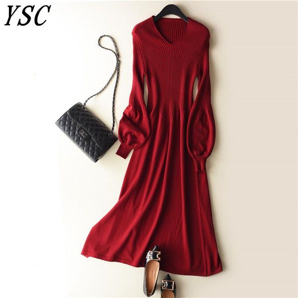 casual dresses 2021 spring latest style women's knitted cashmere wool dress long solid color v-collar lantern sleeve, Black;gray
casual dresses 2021 spring latest style women's knitted cashmere wool dress long solid color v-collar lantern sleeve, Black;gray