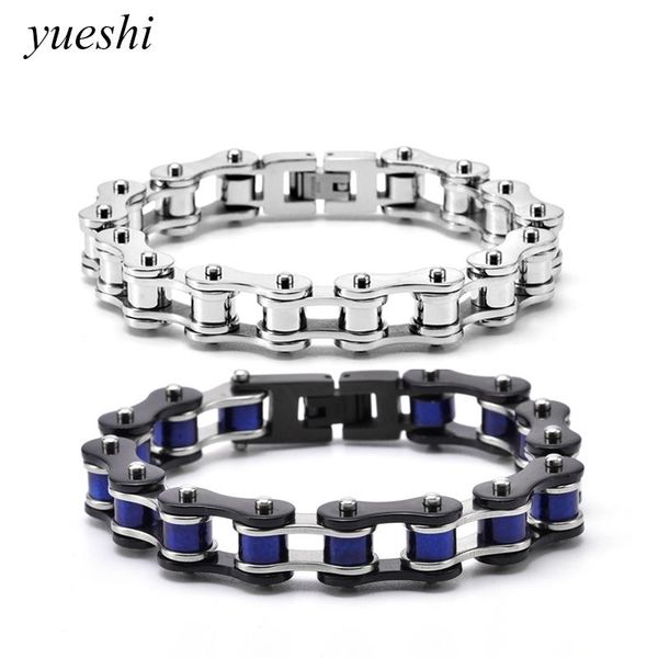 motorcycle biker bracelet polished stainless steel bangles bicycle chain bracelets for men women fashion punk jewelry charm, Golden;silver
motorcycle biker bracelet polished stainless steel bangles bicycle chain bracelets for men women fashion punk jewelry charm, Golden;silver