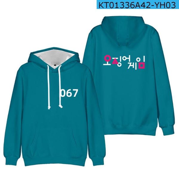 men's hoodies & sweatshirts 3d printing squid game harajuku hip hop casual hooded pullover men women, Black
men's hoodies & sweatshirts 3d printing squid game harajuku hip hop casual hooded pullover men women, Black