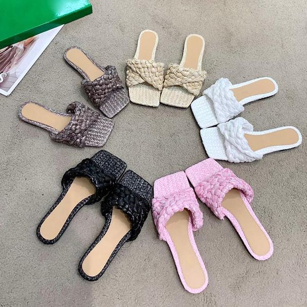 5 colors large size 35-42 flat slippers slides lido sandals woven women square mules shoes ladies wedding high heels dress, Black
5 colors large size 35-42 flat slippers slides lido sandals woven women square mules shoes ladies wedding high heels dress, Black