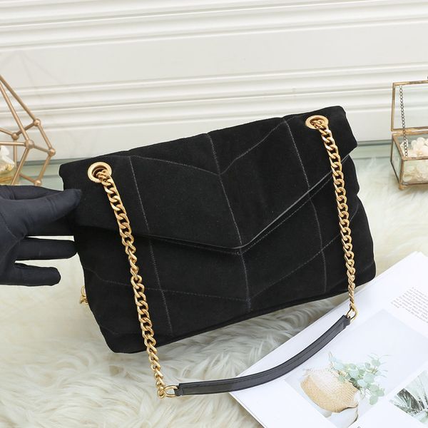 loulou puffer designer bag women shoulder bags velvet black chain handbag luxury purse
loulou puffer designer bag women shoulder bags velvet black chain handbag luxury purse