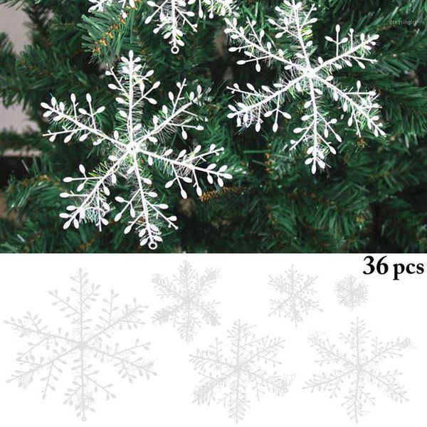 christmas decorations 36pcs snowflakes confetti artificial snow xmas tree ornaments for home party wedding decor
christmas decorations 36pcs snowflakes confetti artificial snow xmas tree ornaments for home party wedding decor