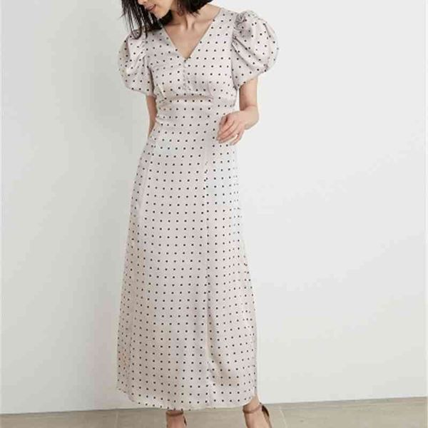temperament slim waist v-neck dress elegant puff short sleeve woman long dress summer print vestidos de mujer 210514, Black;gray
temperament slim waist v-neck dress elegant puff short sleeve woman long dress summer print vestidos de mujer 210514, Black;gray