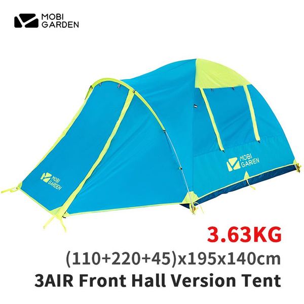 tents and shelters mobi garden lengshan 3air camping tent with front hall 3 person 150d oxford cloth aluminum alloy rod outdoor hiking
tents and shelters mobi garden lengshan 3air camping tent with front hall 3 person 150d oxford cloth aluminum alloy rod outdoor hiking