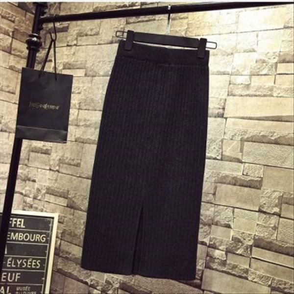 high waist casual elastic fashion womens skirts knitted solid college wind autumn female, Black
high waist casual elastic fashion womens skirts knitted solid college wind autumn female, Black