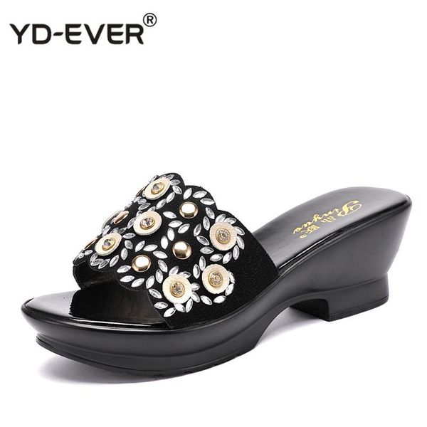 slippers women slipper's 2021 ladies summer shoes wedges heels fashion rhinestone geuine leather, Black
slippers women slipper's 2021 ladies summer shoes wedges heels fashion rhinestone geuine leather, Black