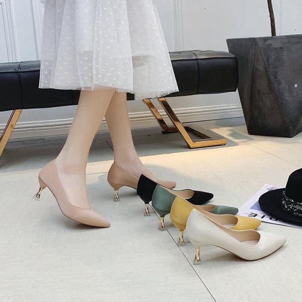 temperament elegant dress party single shoes bride wedding womens pointed stiletto high heels nvdx33, Black
temperament elegant dress party single shoes bride wedding womens pointed stiletto high heels nvdx33, Black
