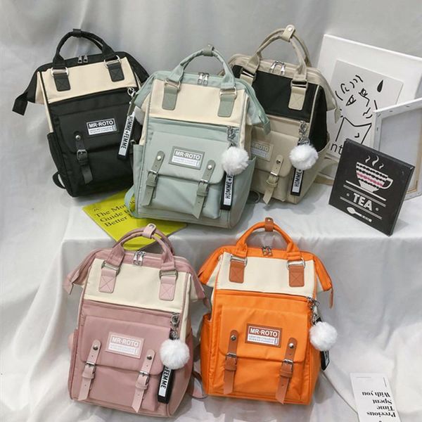 backpack women kawaii lapschool teenage girls multifunctional female rucksack travel crossbody bag pack patchwork bagpack
backpack women kawaii lapschool teenage girls multifunctional female rucksack travel crossbody bag pack patchwork bagpack