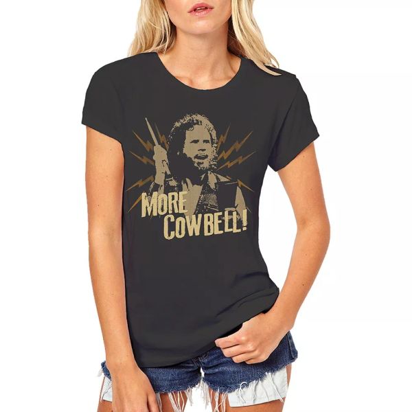 saturday night live snl gotta have more cowbell girls women's t-shirt nwt, White;black
saturday night live snl gotta have more cowbell girls women's t-shirt nwt, White;black