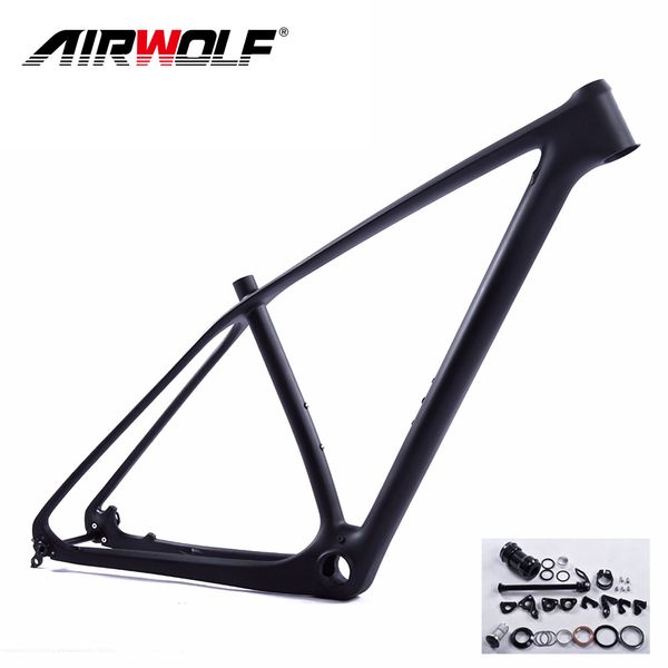 airwolf carbon fiber mtb frame 27.5er 29er mountain bike frames bicycle frameset 15 17 19 21inches size 135*9mm 142*12mm 2years warranty
airwolf carbon fiber mtb frame 27.5er 29er mountain bike frames bicycle frameset 15 17 19 21inches size 135*9mm 142*12mm 2years warranty