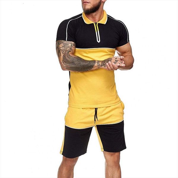 summer set color block lapel mens tracksuit skinny short sleeve shirt 2 piece and shorts po lo sweat suit, Gray
summer set color block lapel mens tracksuit skinny short sleeve shirt 2 piece and shorts po lo sweat suit, Gray