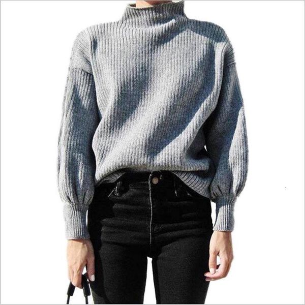 Women's Sweaters autumn/winter base Casual Sweater half Turtleneck Lantern Sleeve Thicken for women simple wn* JYM7, White;black
Women's Sweaters autumn/winter base Casual Sweater half Turtleneck Lantern Sleeve Thicken for women simple wn* JYM7, White;black