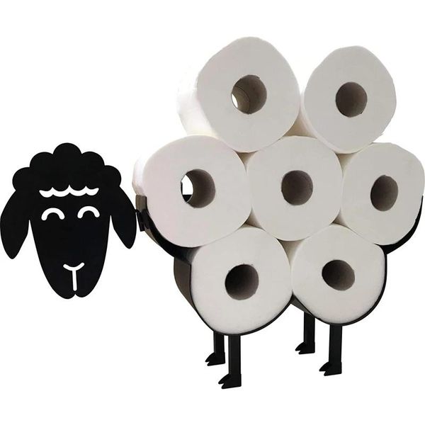 black sheep wall-mount toilet paper roll holder novelty standing tissue storage stand kitchen tool holders
black sheep wall-mount toilet paper roll holder novelty standing tissue storage stand kitchen tool holders