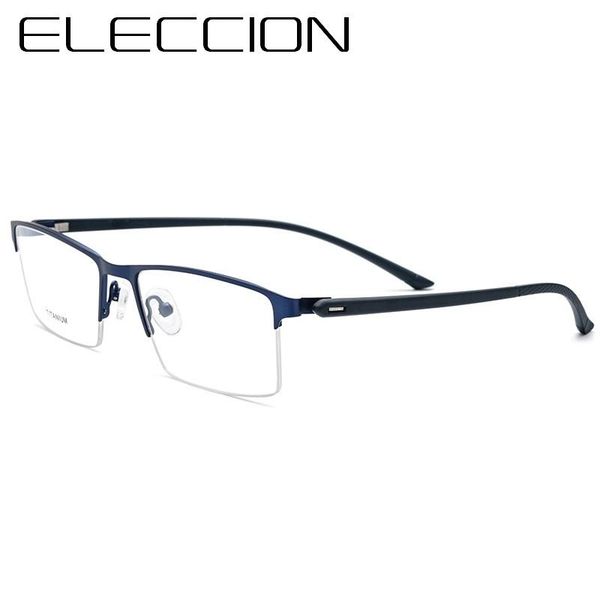 titanium alloy optical glasses frame men square myopia prescription eyeglasses 2021 male metal half screwless eyewear fashion sunglasses fra, Black
titanium alloy optical glasses frame men square myopia prescription eyeglasses 2021 male metal half screwless eyewear fashion sunglasses fra, Black