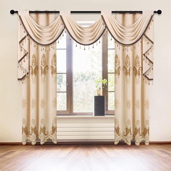 curtain & drapes chenille waterful valance for living room embroidered blackout curtains or tulle bedroom grommet top
curtain & drapes chenille waterful valance for living room embroidered blackout curtains or tulle bedroom grommet top