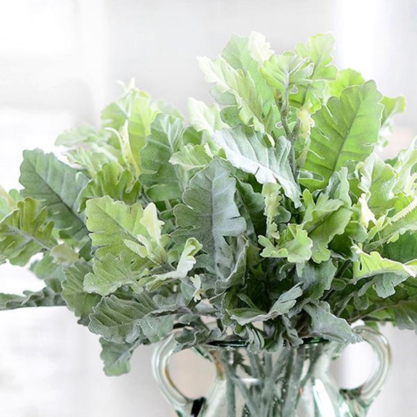 decorative flowers & wreaths artificial bouquet silver leaf chrysanthemum green plant wedding flower home decoration garden arrangement diy
decorative flowers & wreaths artificial bouquet silver leaf chrysanthemum green plant wedding flower home decoration garden arrangement diy