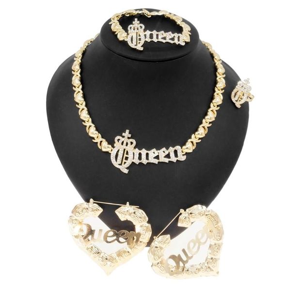 earrings & necklace yulaili sell style queen crystal crown i love you jewelry set united states ladies wholesale zircon sets, Silver
earrings & necklace yulaili sell style queen crystal crown i love you jewelry set united states ladies wholesale zircon sets, Silver
