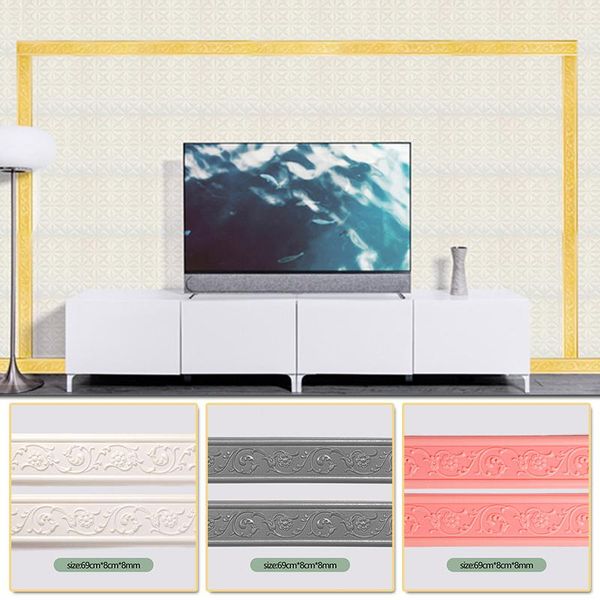 ceiling baseboard self-adhesive wallpaper border wall sticker anti-collision foam corner line background edge strip stickers
ceiling baseboard self-adhesive wallpaper border wall sticker anti-collision foam corner line background edge strip stickers
