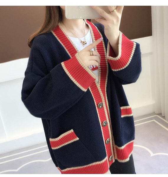 women's knits & tees cardigan knitted sweater long sleeve v neck striped casual knitwear coat for winter 2021 fashion, White
women's knits & tees cardigan knitted sweater long sleeve v neck striped casual knitwear coat for winter 2021 fashion, White