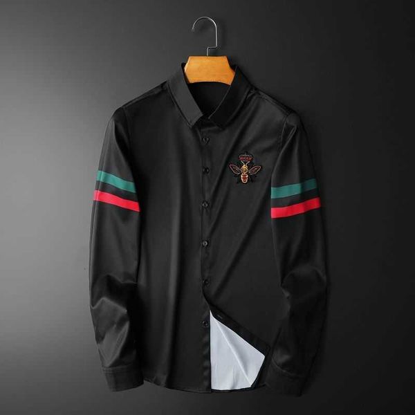 black white striped shirts men dress streetwear camisa social masculina spring long sleeve large men's 210809, White;black
black white striped shirts men dress streetwear camisa social masculina spring long sleeve large men's 210809, White;black